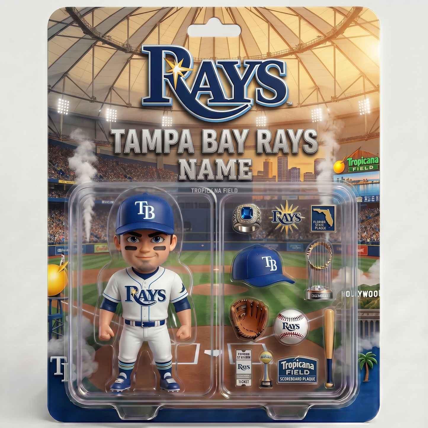 Personalized Baseball Fan Plaque, Custom Photo Sports Collectible Display, Custom Name Baseball Player Figure, Gift For Baseball Lovers And Sports Fans BQH