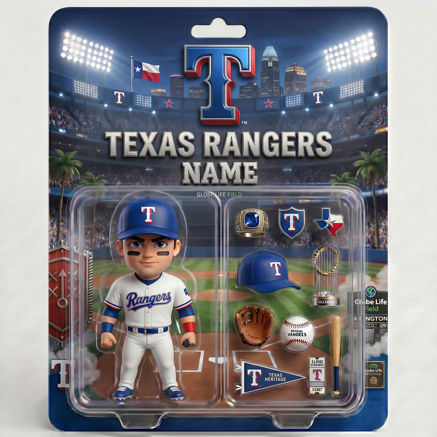 Personalized Baseball Fan Plaque, Custom Photo Sports Collectible Display, Custom Name Baseball Player Figure, Gift For Baseball Lovers And Sports Fans BQH