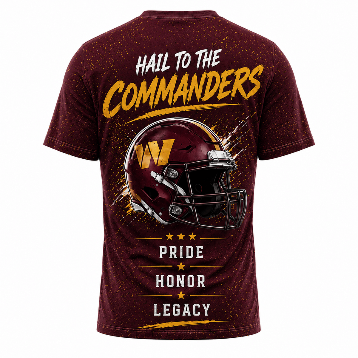 WAS x NFL Premium Skyline Pride Football T-Shirt