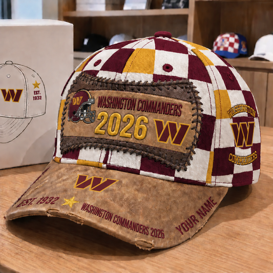 WAS x NFL Vintage Casual Football Hat
