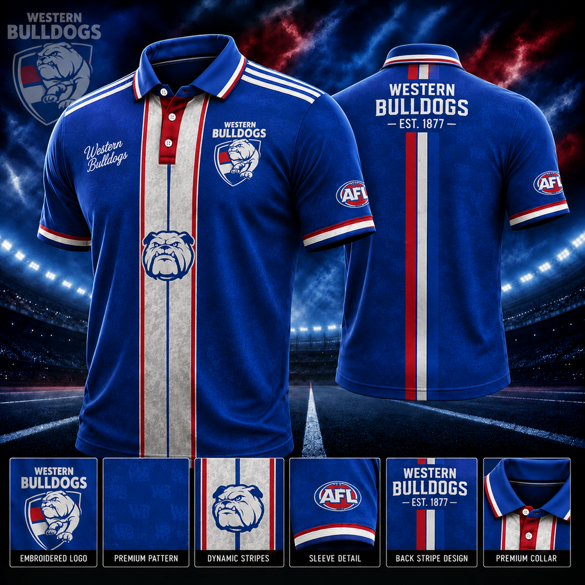 WB x AFL Polo Shirt Limited Edition