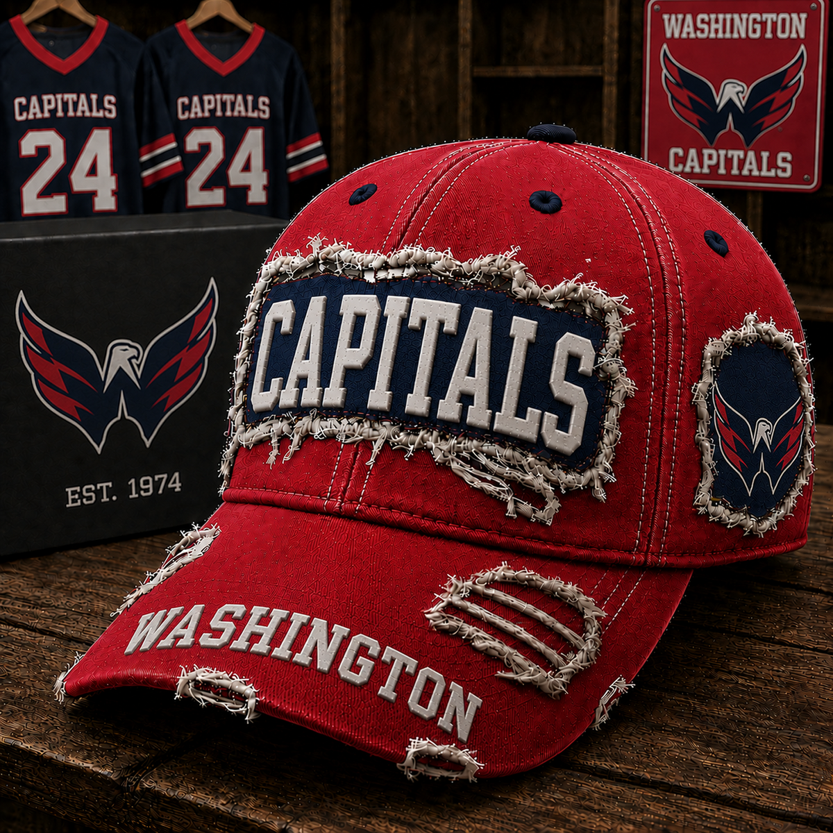 WSH x NHL Premium Patch Cap