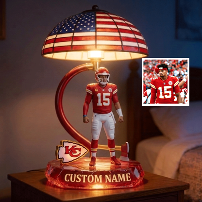 Premium NFL Football Player Personalized Acrylic LED Night Light NMD CTKT