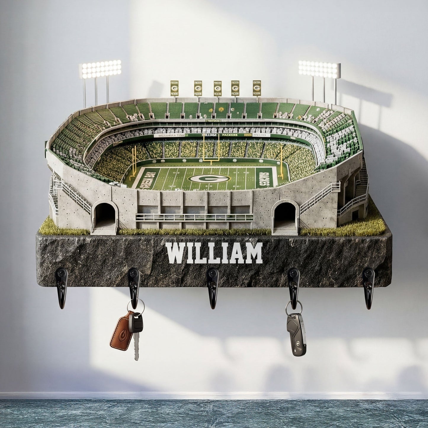 Premium NFL Acrylic Key Hanger NMD TTV