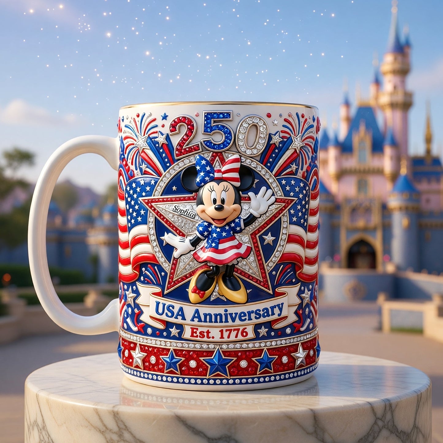 250th Anniversary USA Coffee Mug - Personalized Gifts For Patriots 0206 NAK TTT