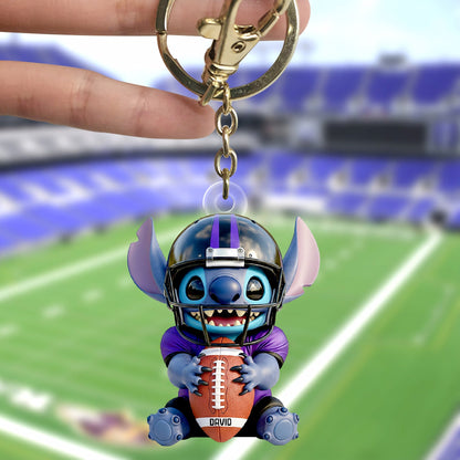Premium NFL x STI Acrylic Keychain NMD CTKT
