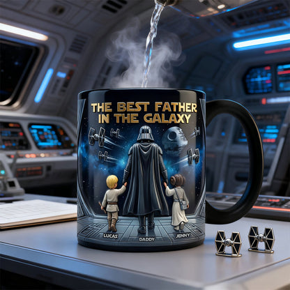 The Best Father Magic Coffee Mug - Personalized Gifts For Father PTT