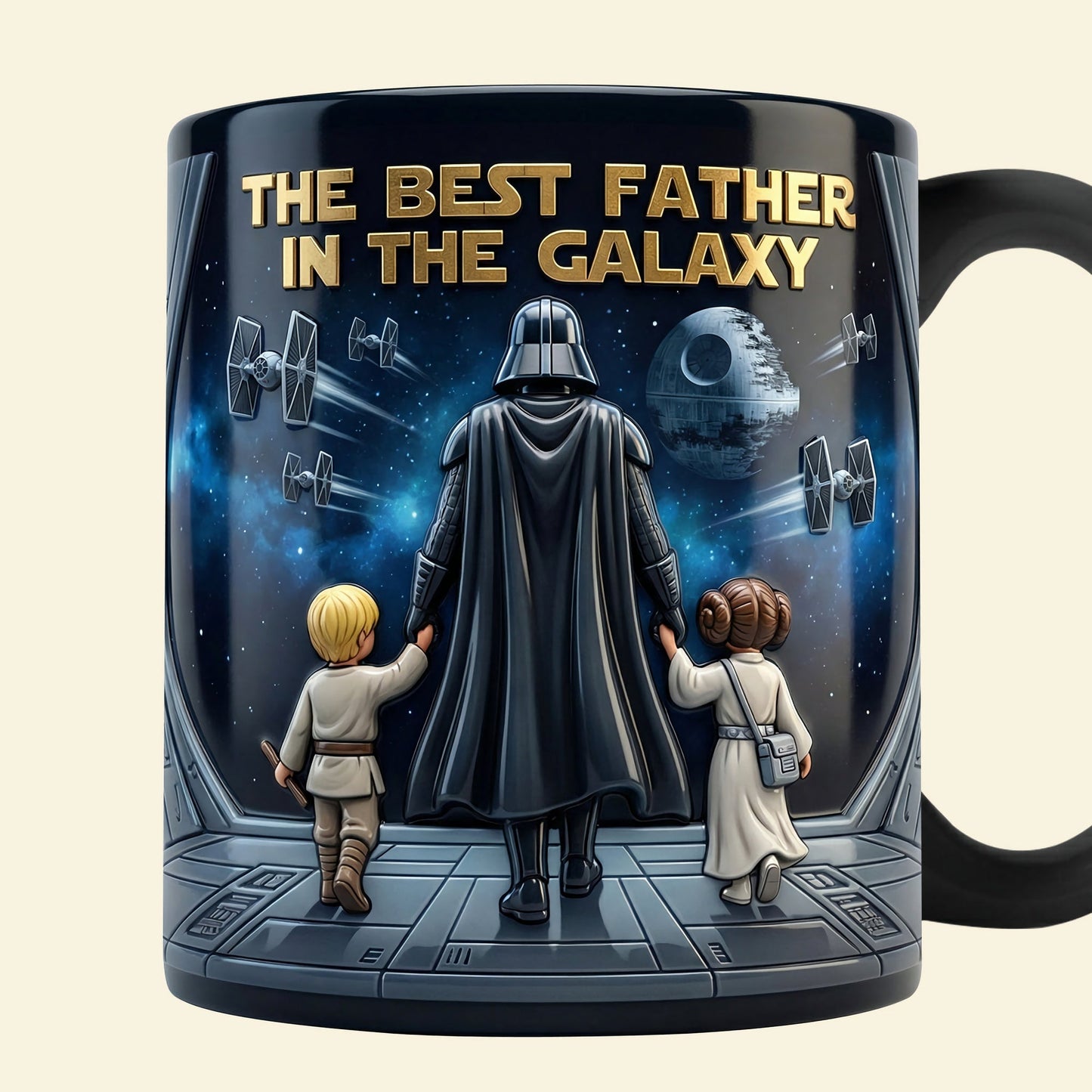 The Best Father Magic Coffee Mug - Personalized Gifts For Father PTT