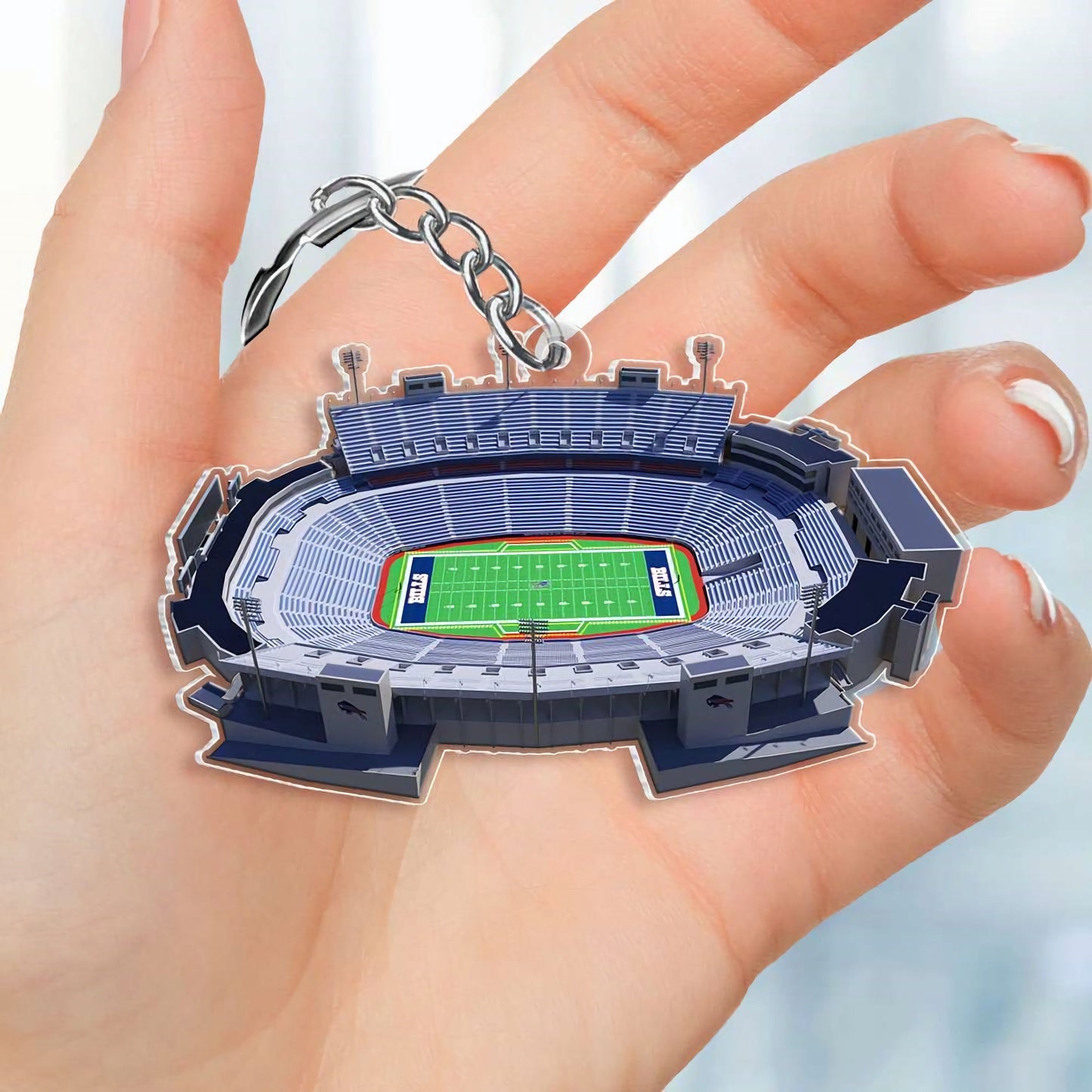 NFL Team Gifts For Football Fan Keychain 0606 NAK TTT