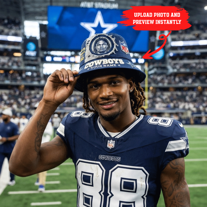 Premium NFL Personalized Vintage Bucket Hat NMD CTKT