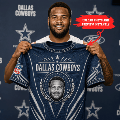 Premium NFL Personalized Legacy Portrait T-Shirt NMD CTKT
