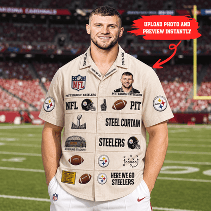 Premium NFL Personalized Vintage Patchwork Hawaiian Shirt NMD CTKT