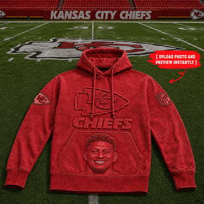 Premium NFL Personalized Embossed Hoodie NMD CTKT