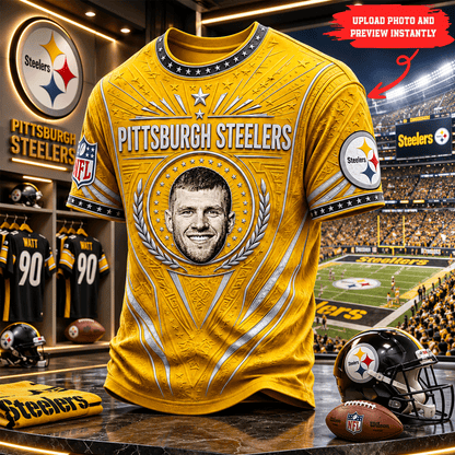 Premium NFL Personalized Legacy Portrait T-Shirt NMD CTKT