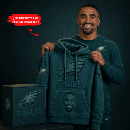Premium NFL Personalized Embossed Hoodie NMD CTKT