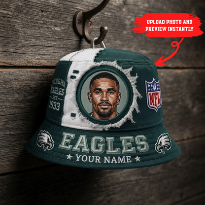 Premium NFL Personalized Vintage Bucket Hat NMD CTKT