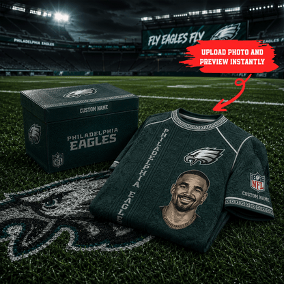 Premium NFL Personalized Portrait Heritage T-shirt NMD CTKT