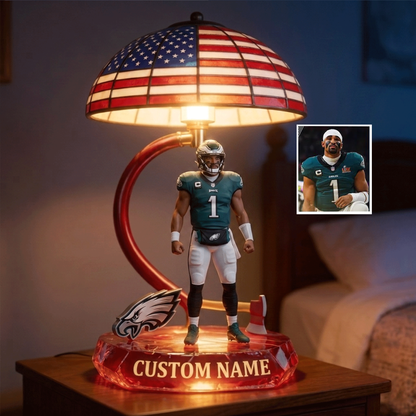 Premium NFL Football Player Personalized Acrylic LED Night Light NMD CTKT