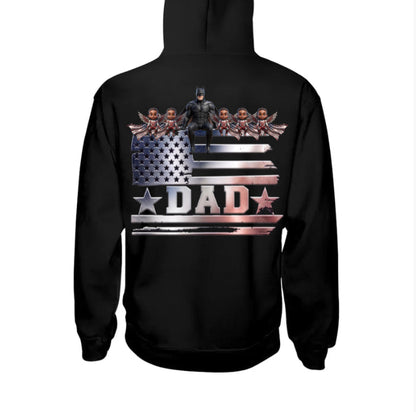 Premium Personalized Daddy and Son Superhero Shirt V1 NMD TTV