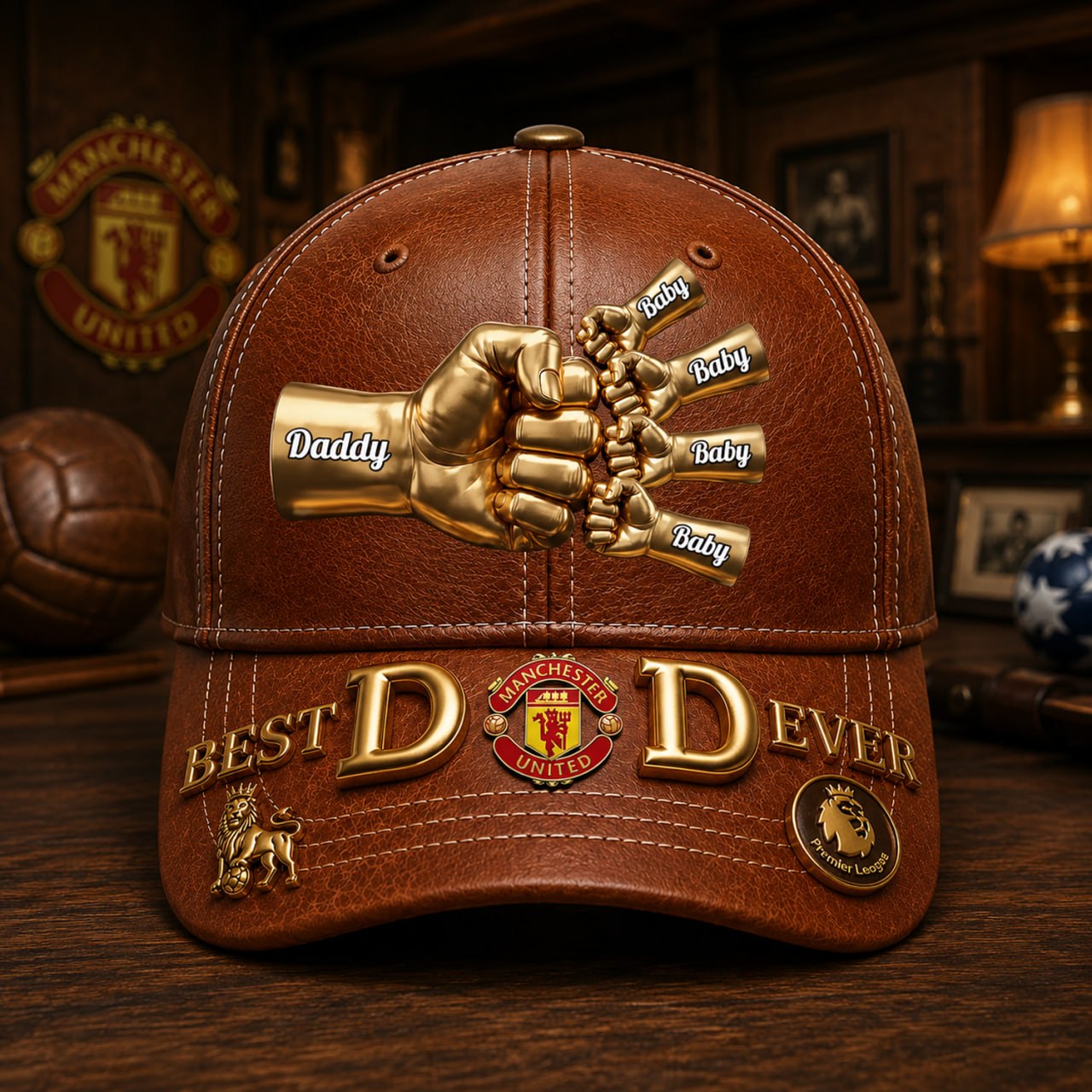 EPL Premium Enthusiastic Dad Classic Cap - Personalized Gifts For Sporty Dads 2905 NAK NHT