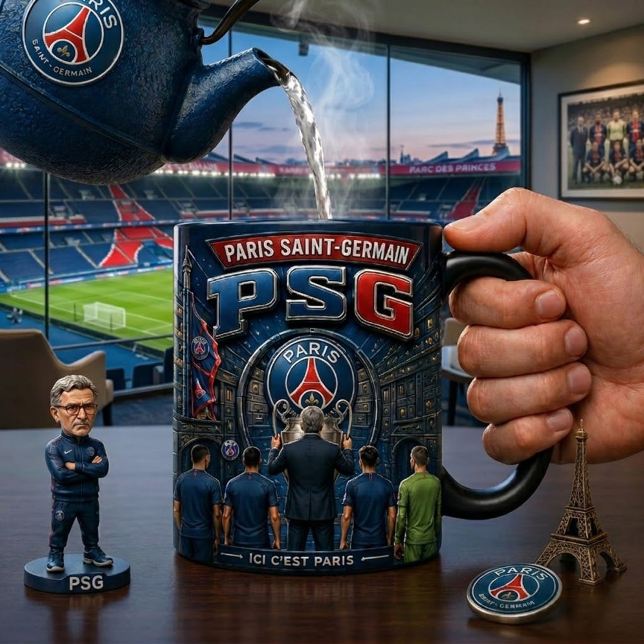 Mug Héritage des Champions du Paris Saint-Germain 0106 NAK NHT