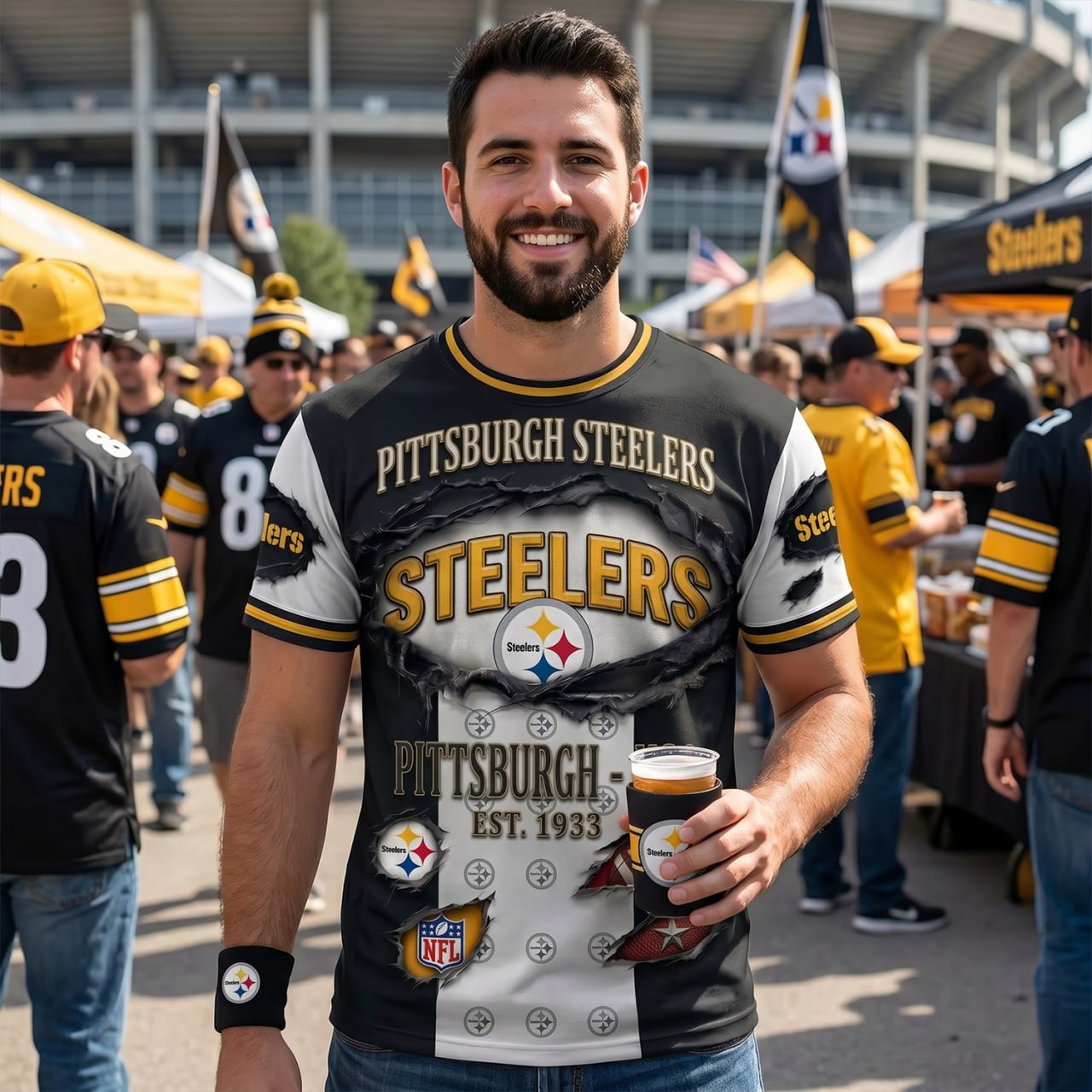 NFL Luxury Classic T-shirt 0406 NAK NHT