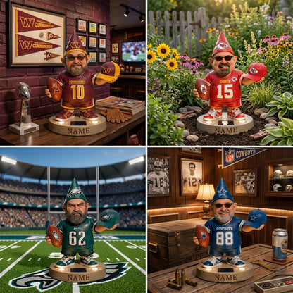 "This is my territory" - Personalized NFL acrylic solar lights 1006 NAK NHT