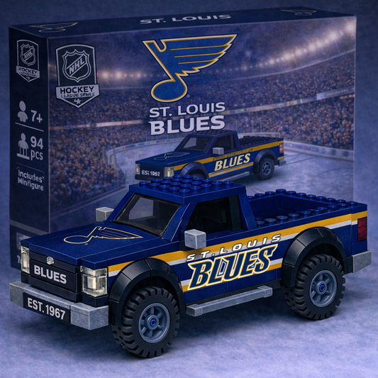 STL x NHL Building Blocks Truck Toy Set V2 DatND DVT