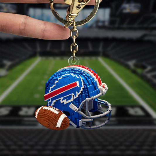 Personalized Gifts For American Football Lover Keychain 0806 NAK TTT